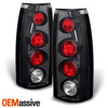 For 94-98 C/K 1500/2500/3500 Tahoe Suburban Black Headlights+Corner+Tail Lights
