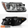 Fit 2009-2020 Dodge Journey Chrome Right Passenger Side Headlight Replacement