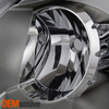 Fits 05-07 Magnum Chrome Clear Healdights + Halo Projector Fog Lights w/Bulbs