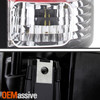 For 94-98 C/K 1500 2500 3500 Tahoe Suburban Headlights + LED Red Tail Light Pair