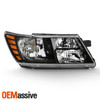 Fits 2009-2020 Dodge Journey Black Passenger Right Side Headlight Replacement