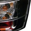 Fits 2002-2005 A4/S4 4Dr Black Bezel Projector Headlight+ Black LED Tail Lights