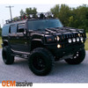 Fits Smoked 03-09 Hummer H2 10Pcs Roof Cab Running Headlights Parking Lights