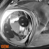 Fits 03-05 Dodge Neon Black Bezel Headlights Replacement + Black Tail Lights