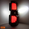 Fit 2007-2014 Chevy Suburban Tahoe Smoked Headlights + LED Tail Lights Lamps
