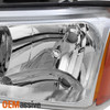 Fit 03-06 Silverado Avlanche Headlights +Bumper Signal Lights L+R Replacement