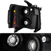Fit 07-13 Chevy Silverado 1500 07-14 2500HD 3500HD Black Smoked LED Headlights