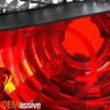 Fit 2003 2004 2005 Dodge Neon Black Headlights Replacement+Clear Tail Lights