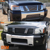 Fits 04-15 Titan 05-07 Armada Bumper Clear Fog Lights w/Switch + Bulbs + Bezel