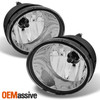 Fits 04-15 Titan 05-07 Armada Bumper Clear Fog Lights w/Switch + Bulbs + Bezel