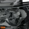 Fit 2007-2014 Chevy Suburban Tahoe Smoked Headlights+Dark Red Tail Lights Lamp