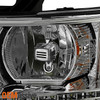 Fit 2007-2013 Chevy Silverado 1500 2007-2014 2500HD 3500HD Clear LED Headlights