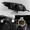 Fit 2013 2014 2015 Chevy Malibu LT LTZ Black Projector Headlights Replacement