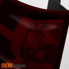 Fit Chrome 2007-2014 Suburban Tahoe Headlights Lamps + OE Dark Red Tail Lamp