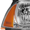 Fit 2011 2013 2014 Dodge Charger Halogen Type Clear Headlights Replacement