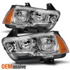 Fit 2011 2013 2014 Dodge Charger Halogen Type Clear Headlights Replacement