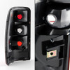 For 2000-2006 Suburban Tahoe Smoke Headlight +Bumper +Dark Red Smoked Tail Light