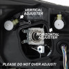 Fits 2013-2015 Chevy Malibu Chrome HID Left Driver Side Only Projector Headlight