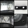 Fits Black 94-98 Chevy C10 C/K Pickup Headlights Set+Black Smoke LED Tail Lights