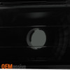 Fit 99-02 Silverado 1500 2500HD 3500 Black Smoke Headlights+Bumper+Tail Lamps