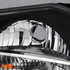 Fits 05-07 Magnum Black Bezel Headlights Replacement + Black LED Tail Lights