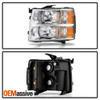 Fit 2007-2013 Chevy Silverado 1500 2500 3500 Driver Side Headlight Replacement