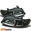 Smoked Fits 2000-2003 Sentra Headlights Lights Lamps Left+Right Pair 00 01 02 03