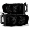 Fit 2002-2005 Dodge Ram 1500 2500 3500 Black Smoked Headlights Lamps Replacement