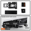 Fits Black 94-98 C10 C/K Suburban Tahoe Silverado Headlights +LED Bumper+Corner