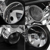 Fits 99-06 Vw Golf Mk4 R32 1.8T 3.2L Glass Black Headlights W/Built-In Fog Lamps
