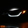 For 2016 2017 2018 2019 Chevy Cruze LED Projector Headlight Driver Left Side