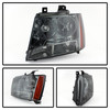Fit Smoked 07-14 Suburban Tahoe Replacement Headlights 2008 2009 2010 2011