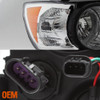 Fit 2012-2016 Chevy Sonic Black Passenger Side Halogen Headlight Replacement