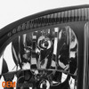 Fit 2000-2005 Cadillac Deville Black Crystal Headlights Lights Lamps L+R