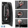 For 03-06 Silverado 1500/1500HD/2500/2500HD/3500 Smoked Headlight+ LED Tail Lamp