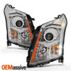 Fits 2010-2016 Cadillac SRX Projector Headlights Lamps Left + Right 10 11 12-16
