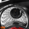 Fit 01-07 Dodge Caravan Black Amber Headlights + Rear Tail Lights Brake Lamps
