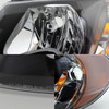 Fit 01-07 Dodge Caravan Black Amber Headlights + Rear Tail Lights Brake Lamps