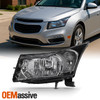 Fits 2013 2014 2015 Chevy Cruze Driver Side Halogen Headlight Headlamp - Left