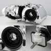 Fit 2001-2007 Dodge Caravan Chrome Amber Headlights + Rear Tail Lights Brake
