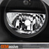 Fits 05-07 Chrysler 300C Black Bezel Headlights Pair + Black LED Tail Light Lamp