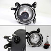 Fits 07-15 Lancer Bumper Yellow Fog Lights Driving Lamp w/Switch + Bulbs + Bezel