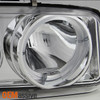 Fits 99-06 Yukon Sierra Denali Halo Projector LED Headlights+Halo Fog Lights