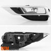 Fit 2015-16 Honda CRV CR-V Chrome Clear Bumper Fog Lights w/Switch+Wiring+Bulbs