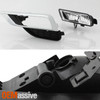 Fit 2015-16 Honda CRV CR-V Chrome Clear Bumper Fog Lights w/Switch+Wiring+Bulbs