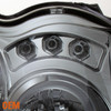 Fits Smoked 05-07 Jeep Grand Cherokee Halo Projector Headlights+Halo Fog Lamps
