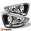 Fit 04 05 Civic 2/4Dr Clear Bumper Fog Lights Direct Replacement +Switch+Bulbs