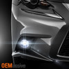 Fits 2014-2016 Lexus IS F-Sport Bumper LED Projector Fog Lights w/ Switch+Bulbs