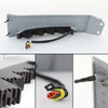 Fits Silver 07-13 Tundra Sequoia Bumper Headlights Panel DRL Smd LED Fog Lights