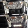 Fits 07-13 Tundra Built-In DRL LED Daytime Running Lights XSP-X Style Black